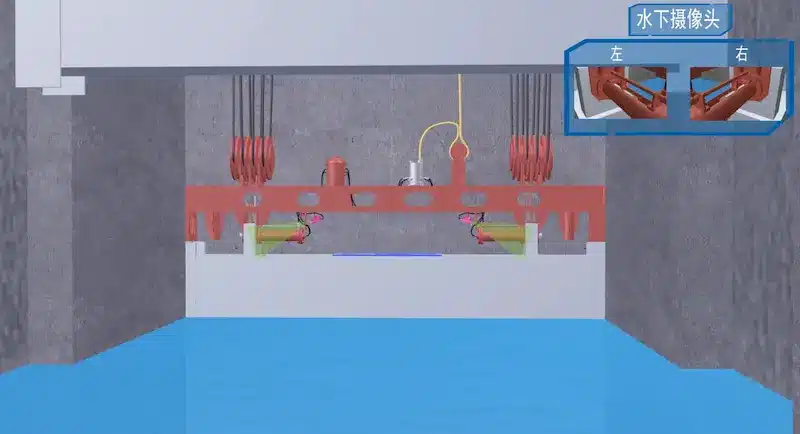 液压抓梁水下摄像头WTDC适用场景