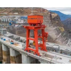 top-of-dam gate machine