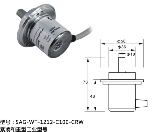 SAG-WT-1212 скандинавский абсолютный кодер