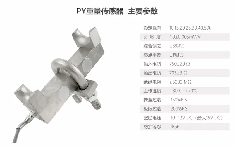 PY- sensor de peso tipo para-presión
