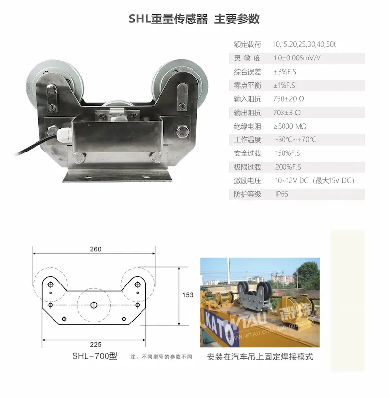 SHL三滑轮重量传感器