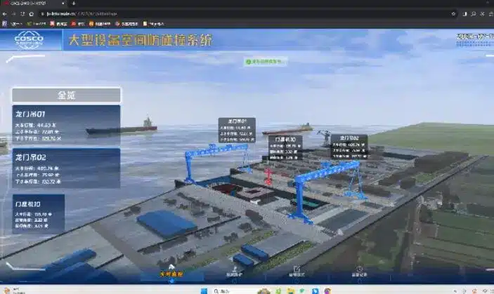 Qidong cosco 3d plate-forme anti-collision