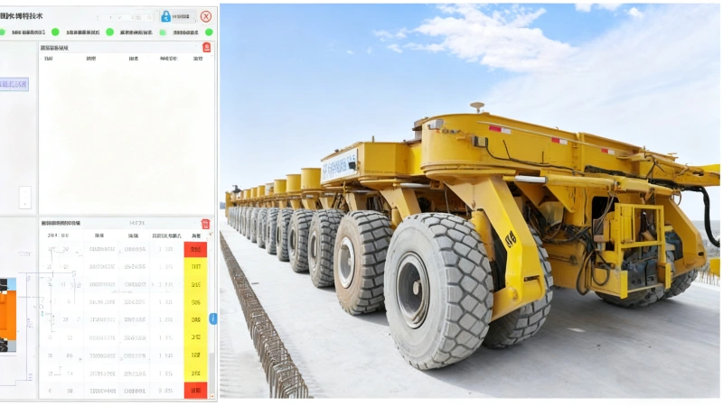 Faisceau de camion système de correction de trajectoire