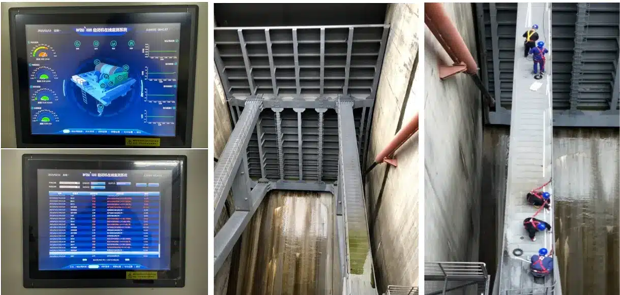 某大型水电站的检测