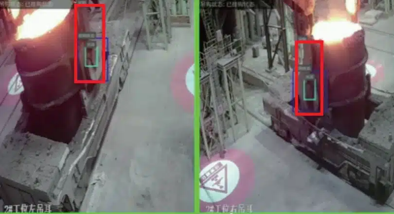 Trunnion video surveillance system