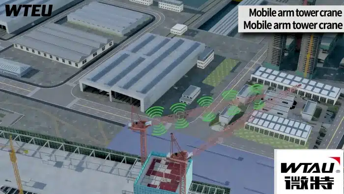 Luffing Jib Crane Anti-Collision System