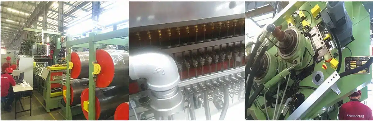 Automatic lubrication system for equipment such as lifting and transshipment