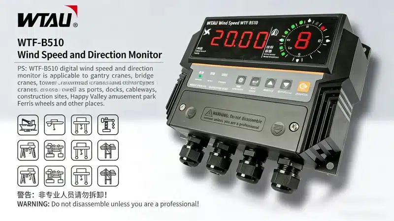 WTF-B510 Wind Speed & Direction Indicator