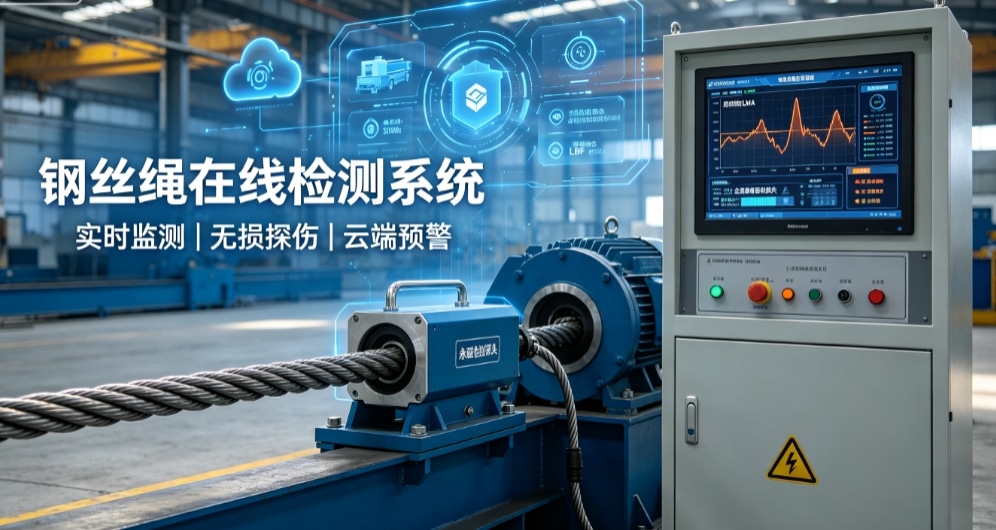 Wire rope online inspection system｜Complete solution of technical specifications, advantages, manufacturers and industry applications
