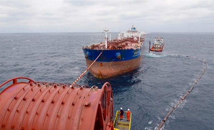 Натяжение между подъемником и FPSO
